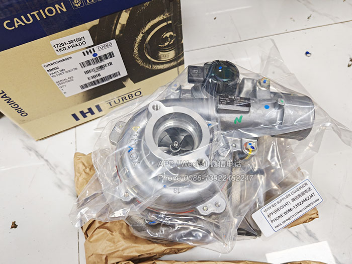 17201-30161,17201-30160,IHI Toyota Prado 1KD Turbo,17201-30100